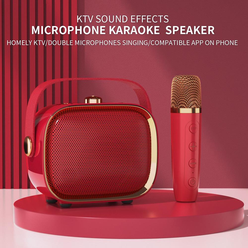 NEWRIXING NR138W Wireless Speaker TWS Handheld Noise Cancelling Smart Bluetooth Microphone Sound Amplifier Music Player