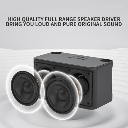 NEWRIXING NR8088W Wireless Bluetooth Speaker with 2 Microphone TWS Sound Amplifier Music Player