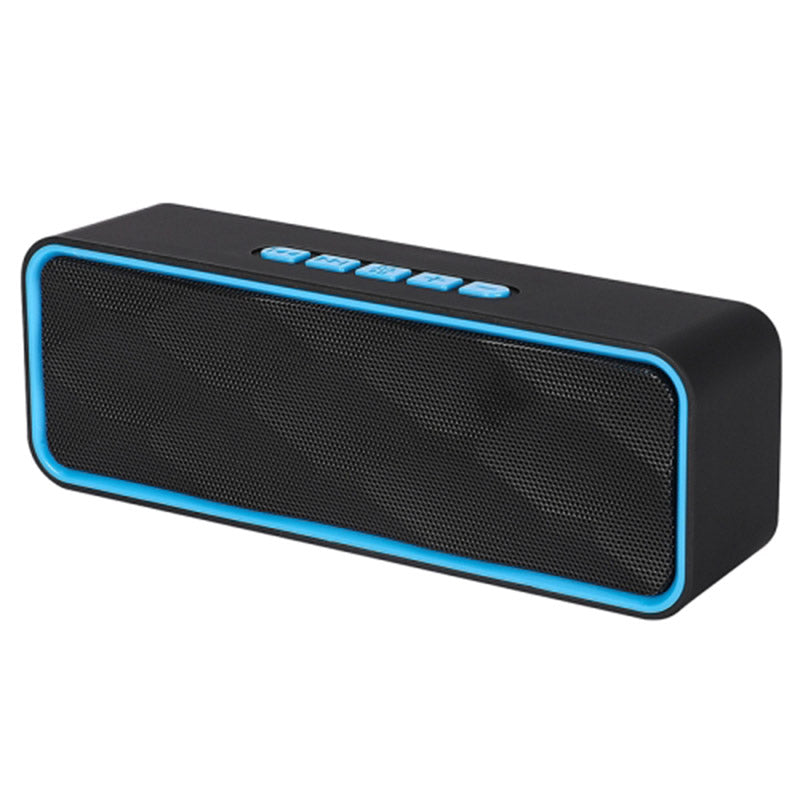 Outdoor Multi-function Bluetooth Speaker TWS Portable Speaker Support FM Radio, TF Card