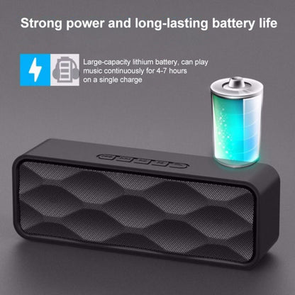 Outdoor Multi-function Bluetooth Speaker TWS Portable Speaker Support FM Radio, TF Card