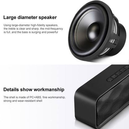 Outdoor Multi-function Bluetooth Speaker TWS Portable Speaker Support FM Radio, TF Card