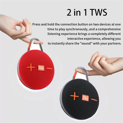 T&G TG648 Portable Bluetooth Speaker Outdoor TWS Wireless Stereo Subwoofer with LED Flashlight