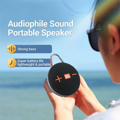 T&G TG648 Portable Bluetooth Speaker Outdoor TWS Wireless Stereo Subwoofer with LED Flashlight