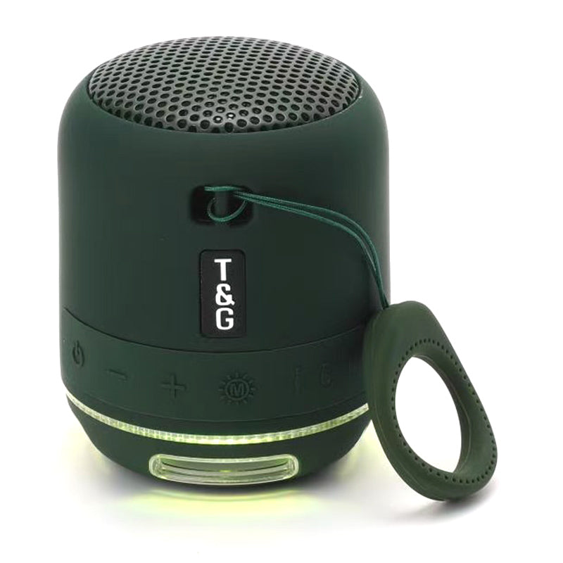 T&G TG294 Portable LED Light TWS Bluetooth Speaker Outdoor Wireless Stereo Music Subwoofer