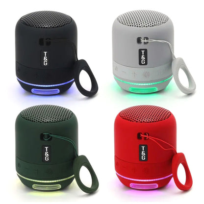 T&G TG294 Portable LED Light TWS Bluetooth Speaker Outdoor Wireless Stereo Music Subwoofer