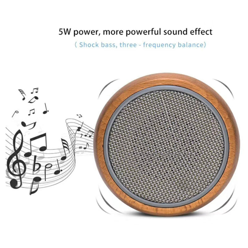 BT810 Mini Size Portable Beech Speaker Wireless Bluetooth Connectivity 5W Music Player Subwoofer