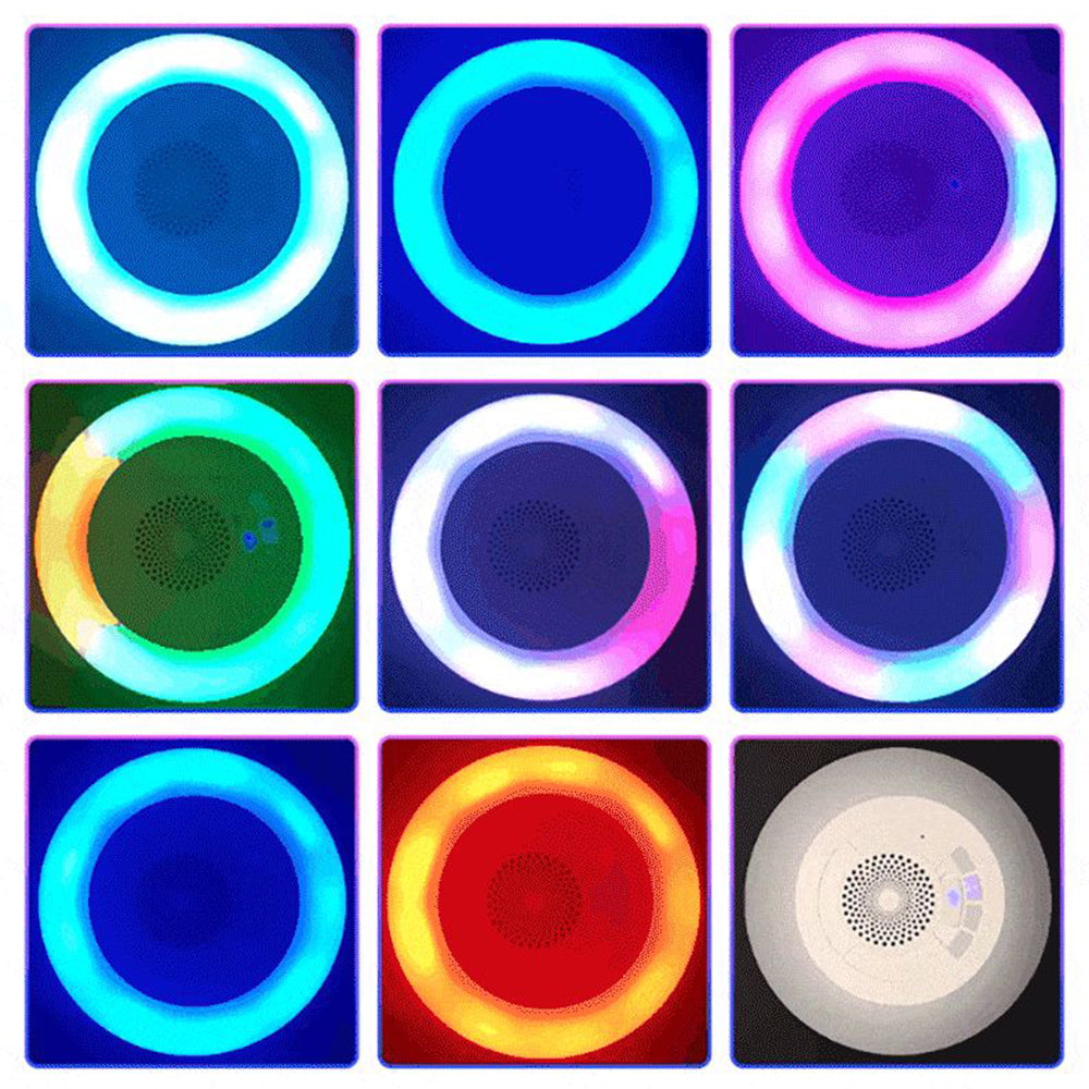 MC-109 Portable RGB Light Bluetooth Speaker Stereo Sound IPX7 Waterproof Floating Wireless Speaker