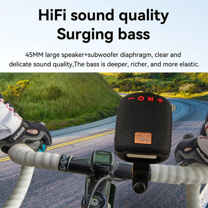 T&G TG-392 Outdoor Bike TWS Wireless Bluetooth Speaker IPX5 Waterproof Portable Speaker