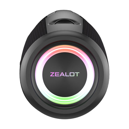 ZEALOT S78 100W High Power Portable Bluetooth Speaker Outdoor Wireless Heavy Bass Stereo Subwoofer