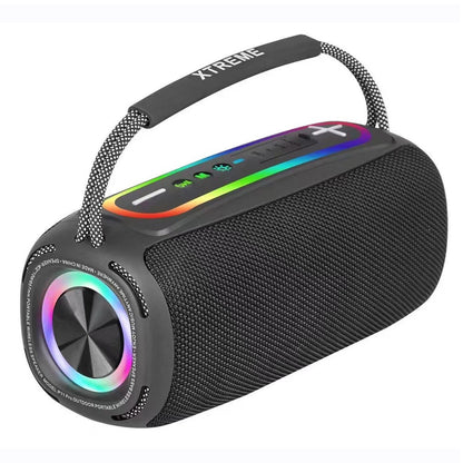 P11 Pro 20W High Power RGB Colorful LED Outdoor Speaker TWS Stereo Bluetooth Subwoofer with FM Radio