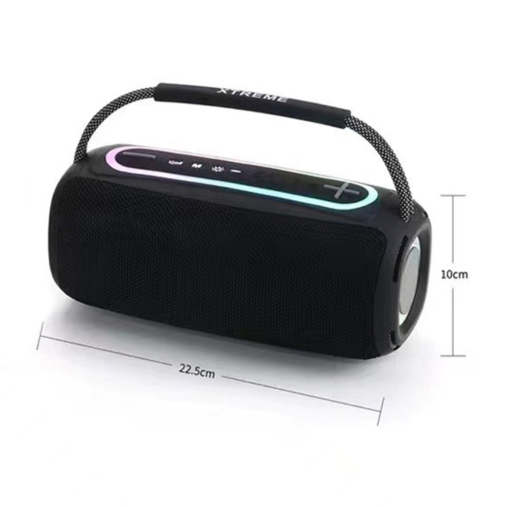 P11 Pro 20W High Power RGB Colorful LED Outdoor Speaker TWS Stereo Bluetooth Subwoofer with FM Radio