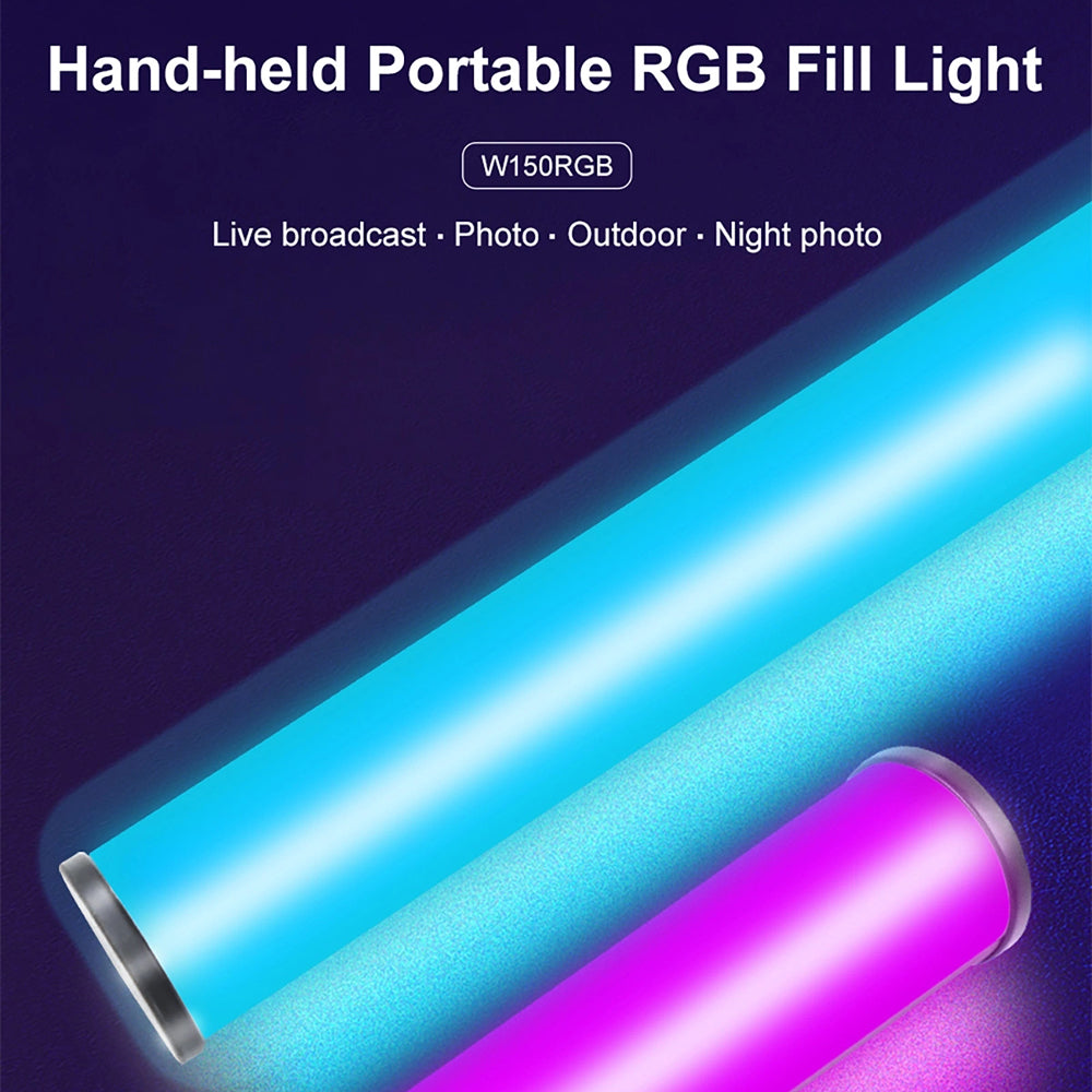 VLOGLITE W150RGB-I Handheld Light Wand RGB LED Video Light Photography Light Stick for Video Shooting