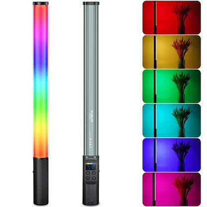 VLOGLITE W150RGB-II RGB Video Light Handheld Light Stick LED Video Tube Light Bar with LCD Display