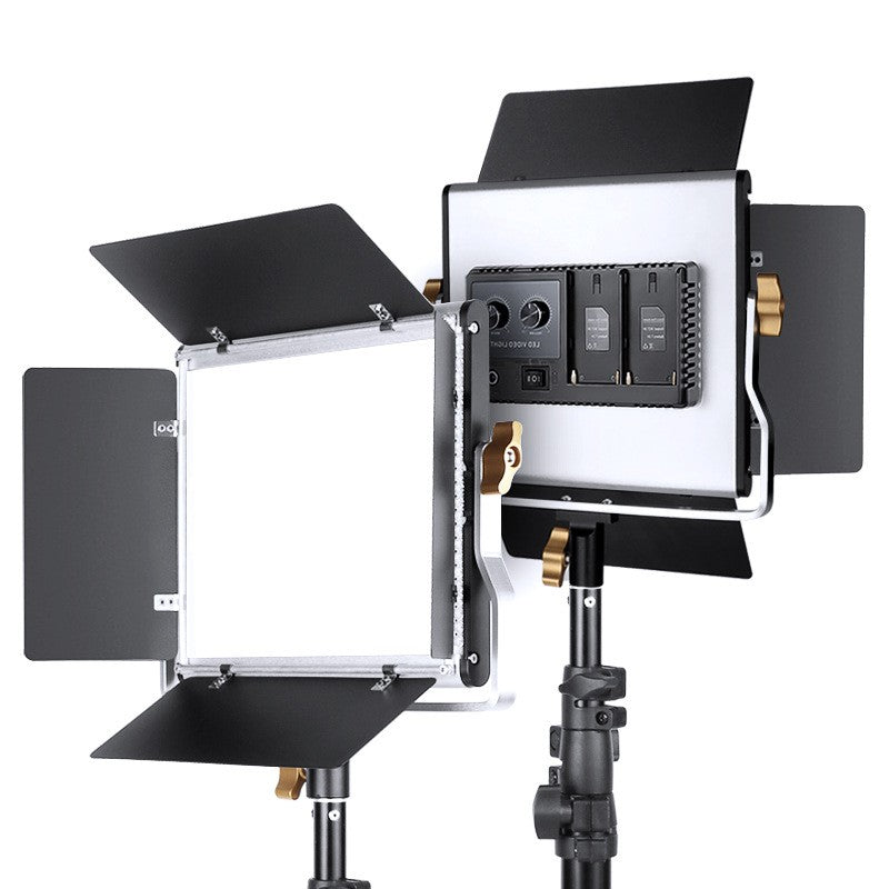 VLOGLITE W660S LED Video Light with Tripod Stand 3200-6500K Photography Studio Lighting for Video Film Recording