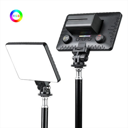 VLOGLITE PAD192RGB LED Camera Fill Light RGB Full Color Portable Photography Lighting for DSLR Camera Gopro