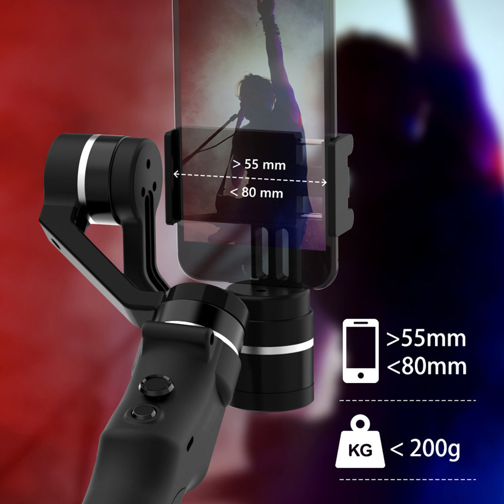 XIAOMIYAUPIN FUNSNAP Capture1 3-Axis Phone Stabilizer Gimbal Anti-Shake Handheld Gimbal Lightweight Selfie Stick