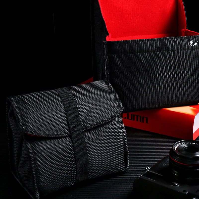 JN For Sony / Leica / Canon / Nikon Camera Sleeve Case Waterproof Canvas Storage Bag Portable Bag, Size: S