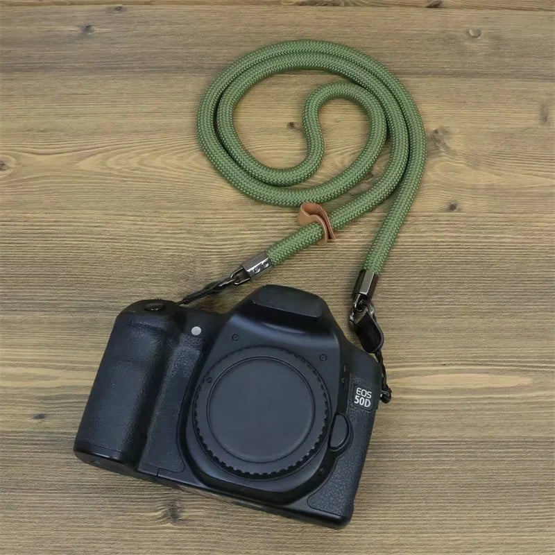 For Sony / Fujifilm / Canon / Panasonic Camera Shoulder Strap Quick Release Slim Sling Strap Neck-mounted Strap