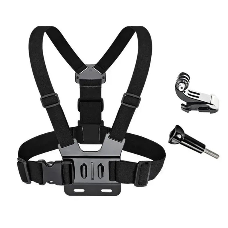 Q01 For GoPro Hero 4 / 5 / 6 / 7 / 8 / 9 / 10 / 11 Chest Strap Belt Body Harness Mount