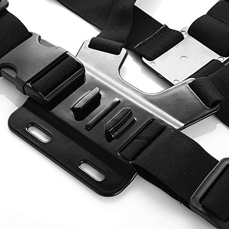 Q01 For GoPro Hero 4 / 5 / 6 / 7 / 8 / 9 / 10 / 11 Chest Strap Belt Body Harness Mount