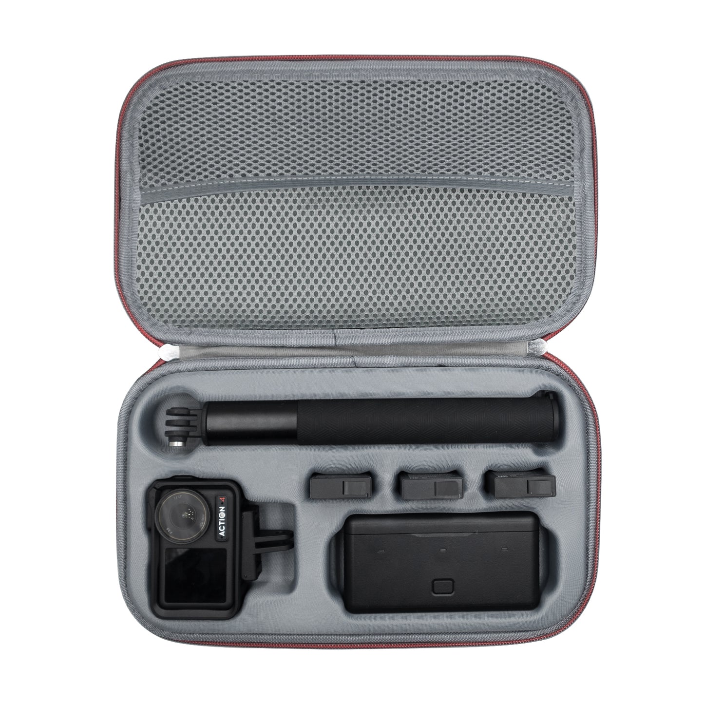 AMAGISN For DJI Osmo Action 4 / 3 Sports Camera Portable EVA+Cloth Storage Bag Shockproof Carrying Case