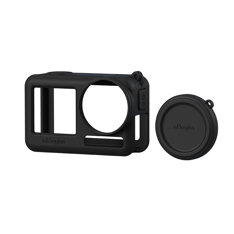 AMAGISN Silicone Case for DJI Osmo Action 4 / 3  Action Camera Anti-scratch Protective Cover