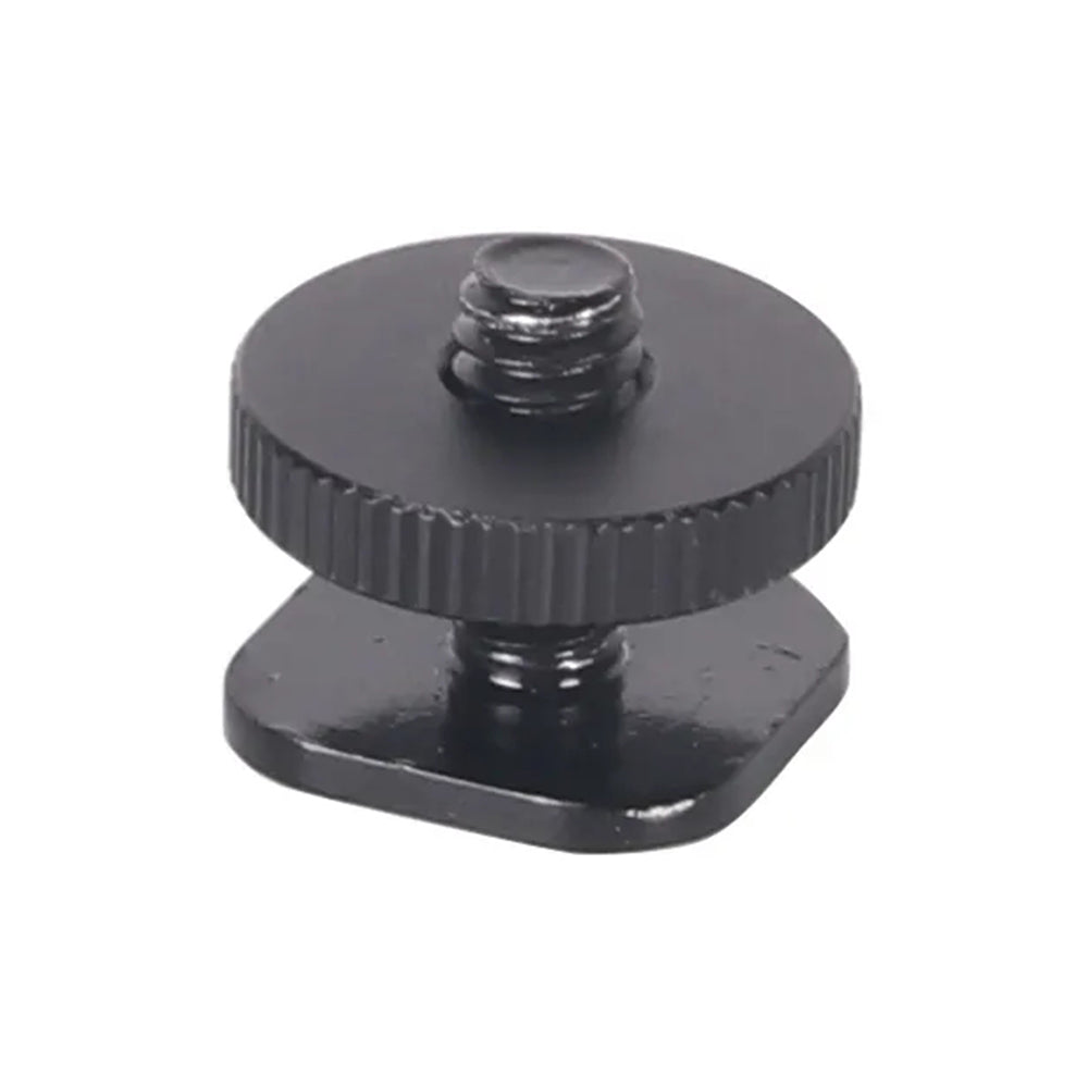 Z025 1 / 4 Inch Single Layer Aluminum Alloy Tripod Mount Screw Flash Camera Hot Shoe Adapter