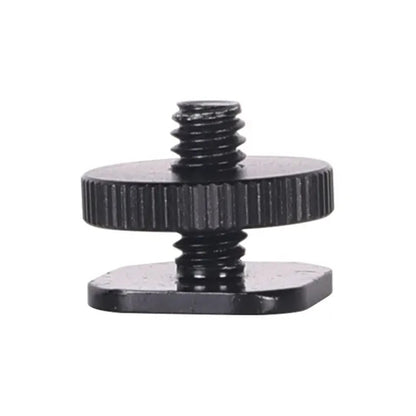 Z025 1 / 4 Inch Single Layer Aluminum Alloy Tripod Mount Screw Flash Camera Hot Shoe Adapter