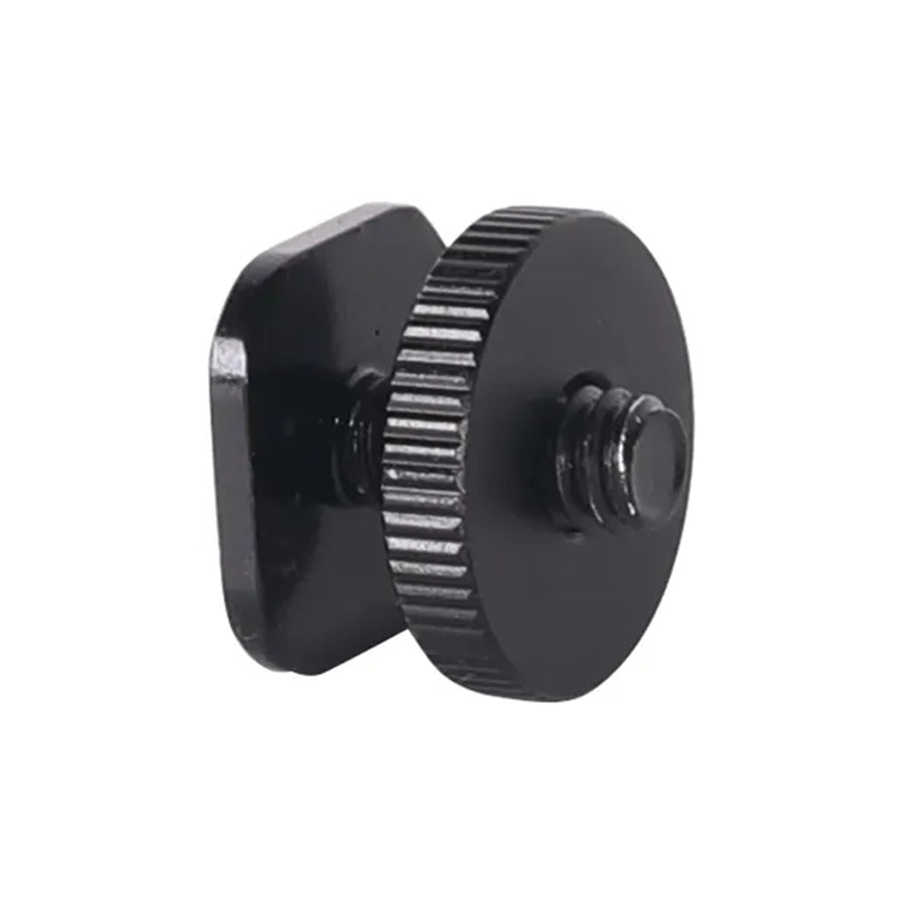 Z025 1 / 4 Inch Single Layer Aluminum Alloy Tripod Mount Screw Flash Camera Hot Shoe Adapter