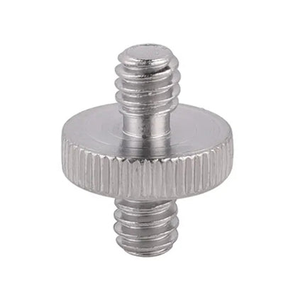 F004 1 / 4 inch to 1 / 4 inch Threaded Iron Screw Adapter Camera Tripod Mounting Double Head Screw Converter