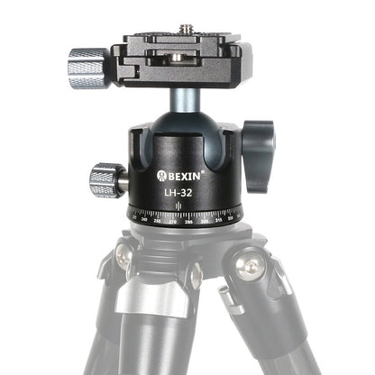 BEXIN LH-32 360-Degree Rotating Camera Gimbal Panoramic Damping SLR Camera Stabilizers with Low Centre Gravity, Load 8Kg