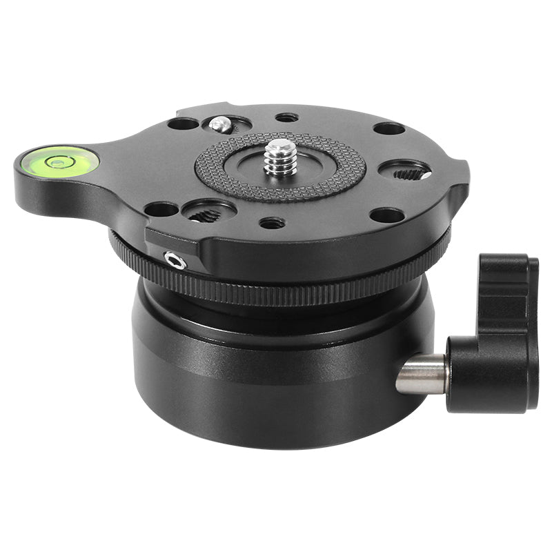 DY-60N-B / S Aluminum Alloy SLR Camera Tripod Leveling Base Hemispherical Adjustment Base