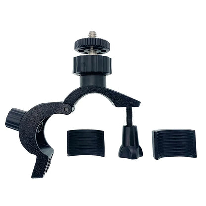 J030 O-Shape ABS Bike Bracket Bicycle Mount Holder for GoPro Hero Action Cameras Multifunction Motorcycle Clip Mount