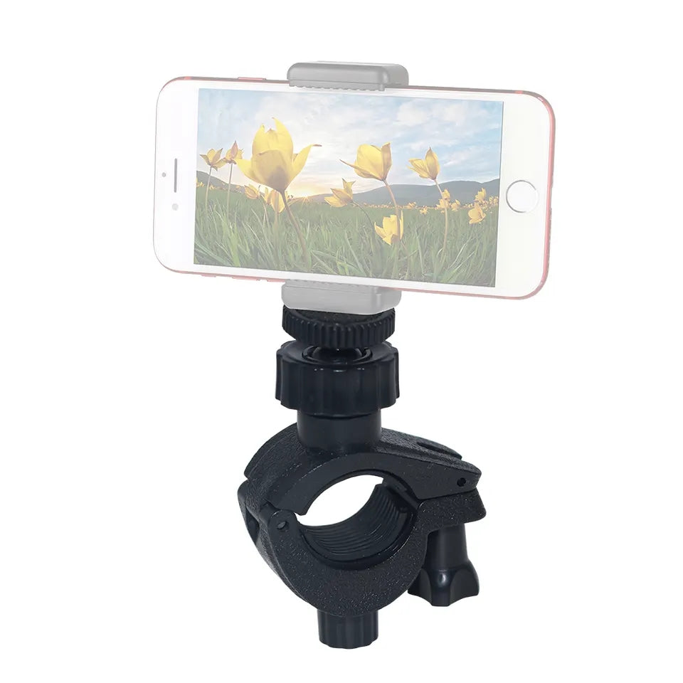 J030 O-Shape ABS Bike Bracket Bicycle Mount Holder for GoPro Hero Action Cameras Multifunction Motorcycle Clip Mount