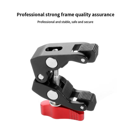 J026 Articulated Arm Crab Claw Super Clamp Clip Holder for Studio Flash Light Camera Tripod