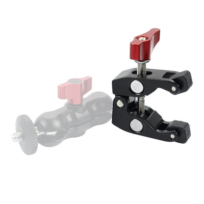 J026 Articulated Arm Crab Claw Super Clamp Clip Holder for Studio Flash Light Camera Tripod