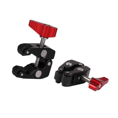 J026 Articulated Arm Crab Claw Super Clamp Clip Holder for Studio Flash Light Camera Tripod