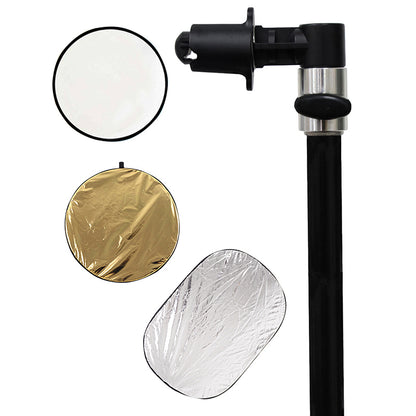 E021 Photography Reflector Holder Clip Reflector Spring Clamp for Photo Softbox Bracket Light Stand