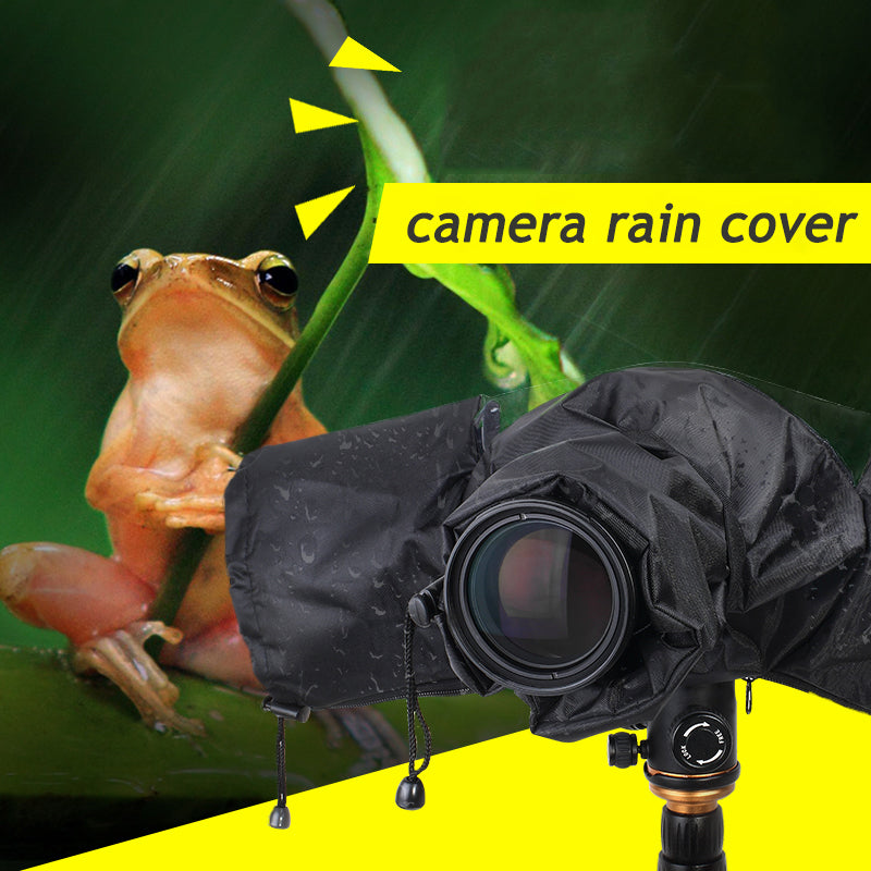 396 Rain Cover Raincoat Waterproof Protection Case for Camera Medium Telephoto Lens