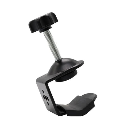 J001 U-shaped Clip Mounting Clamp Photography Accessories for Fixing LED Light Stand Bracket