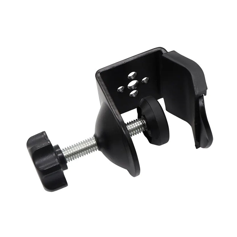 J001 U-shaped Clip Mounting Clamp Photography Accessories for Fixing LED Light Stand Bracket