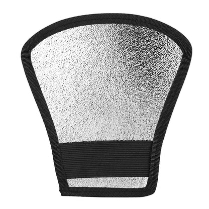 K031 2-in-1 Camera Flash Diffuser Softbox Reflector Photo Flash Light Reflector for Canon / Nikon / LG