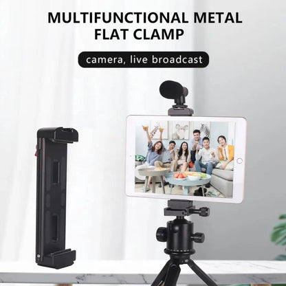 Z024 Tripod Phone Mount Aluminum Alloy Mini Tablet Holder with 1 / 4 Screw Sports Camera Accessories