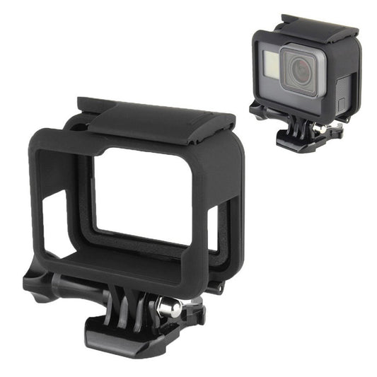 GP1201 For GoPro Hero 5 / 6 Action Camera Cage Side Opening Protective Frame Plastic Housing Case Portable Cover