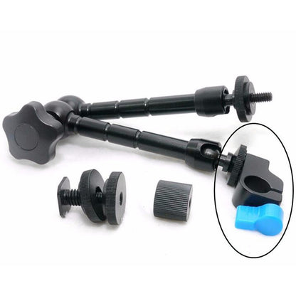 F189 1 / 4 Screw Thread Mount 15mm Rod Clamp Holder for DSLR Camera Rig Rail Magic Arm Support