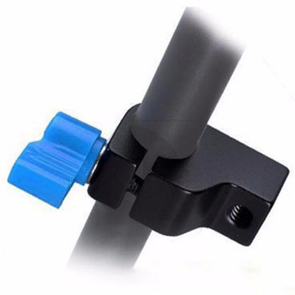 F189 1 / 4 Screw Thread Mount 15mm Rod Clamp Holder for DSLR Camera Rig Rail Magic Arm Support