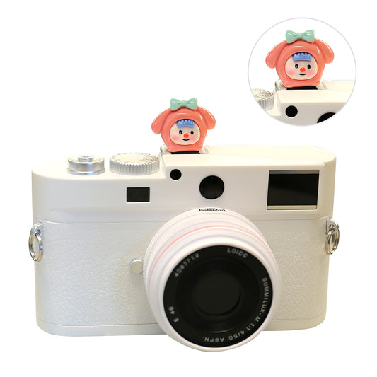 Resin+PVC Cute Cartoon Hot Shoe Protection Cover SLR Camera Dustproof Hot Shoe Cap