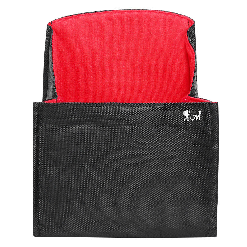 For Sony Canon Nikon Leica Camera Bag Waterproof Scratch-resistant Canvas Storage Pouch (Size: L)