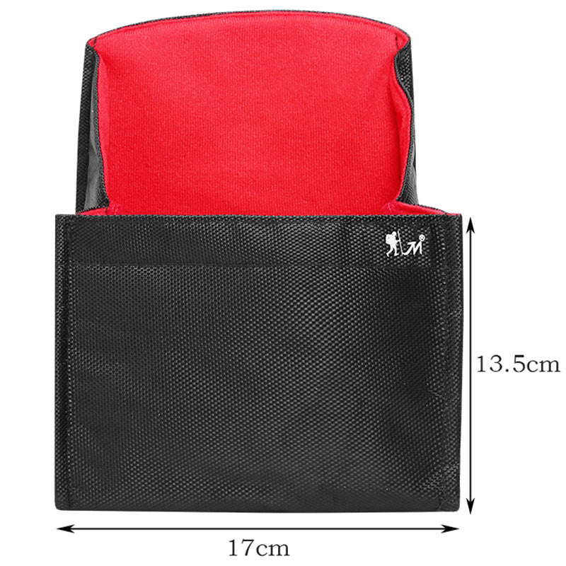 For Sony Canon Nikon Leica Camera Bag Waterproof Scratch-resistant Canvas Storage Pouch (Size: L)