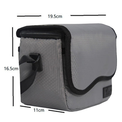 M50Z7 Camera Carrying Pouch for Fujifilm XT20 / XT30 / Sony A7 III / A7M4 , Polyester Shoulder Bag Travel Crossbody Bag